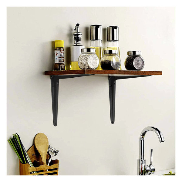 Symple Stuff Lanse Heavy Duty Shelf Bracket With Screws Wayfair